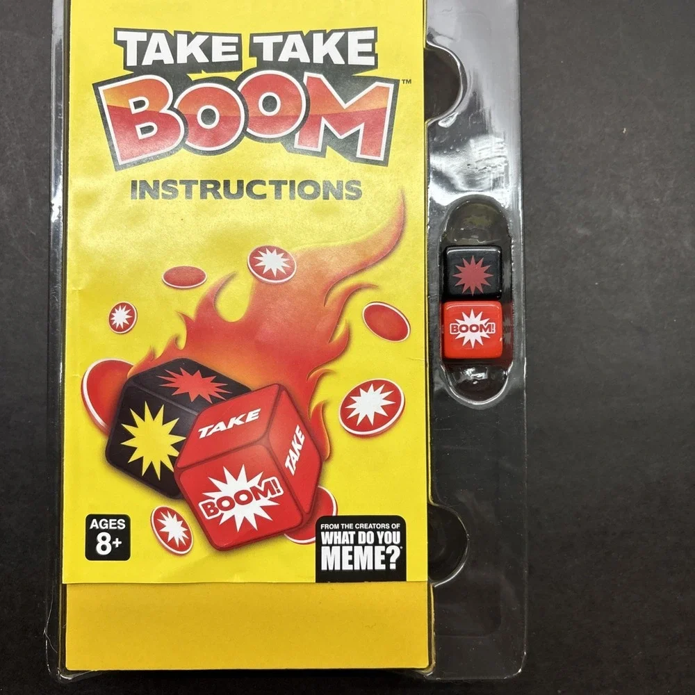 Take Take Boom Dice Game – Fast Family Game Night Fun for Ages 8+‎